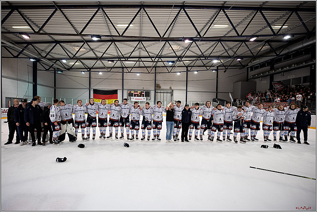U20-DNL Meisterschaftsfinale;  Koelner Junghaie - Eisbaeren Juniors Berlin; Koeln, 27.03.2022